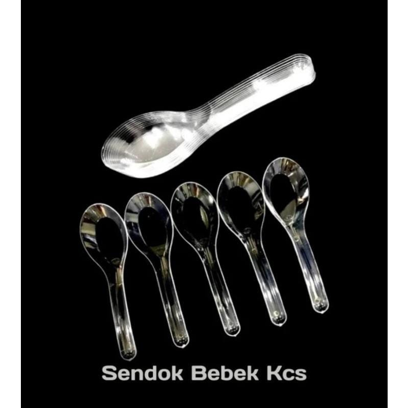 KCS/sparta Sendok Bebek Bening - Sendok Bubur - Bening KCS/sparta