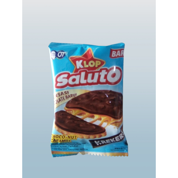 

Klop Saluto Choco Nut Caramel Krekers [17 Gr] /1Pc