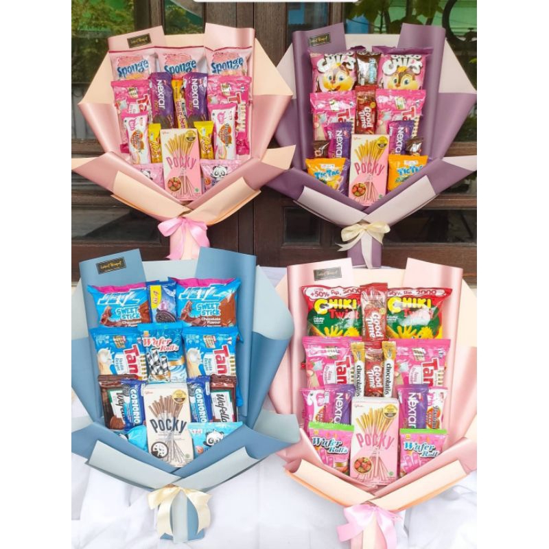 

bouquet snack wisuda / buket snack murah