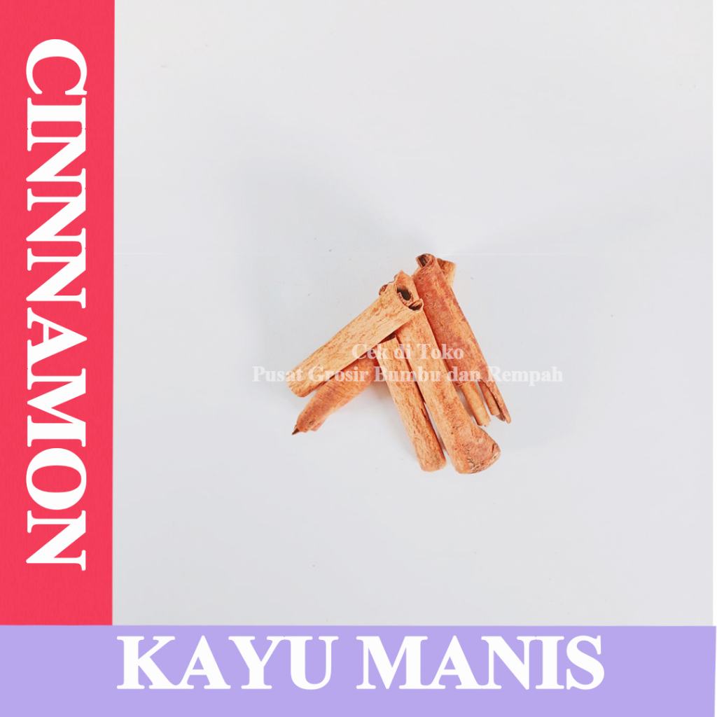 

Kayu Manis 50gr / Cinnamon Organic Pusat Grosir Bumbu Rempah 50gr