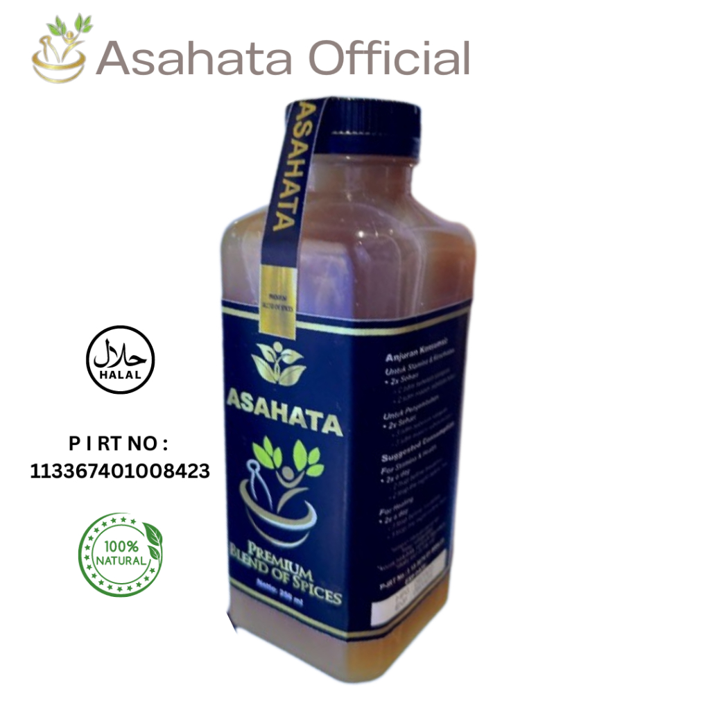 

Asahata Jus Bawang Putih Tunggal Jahe Merah Madu Lemon Cuka Apel Bahan Healthy Juice Alami 100ml