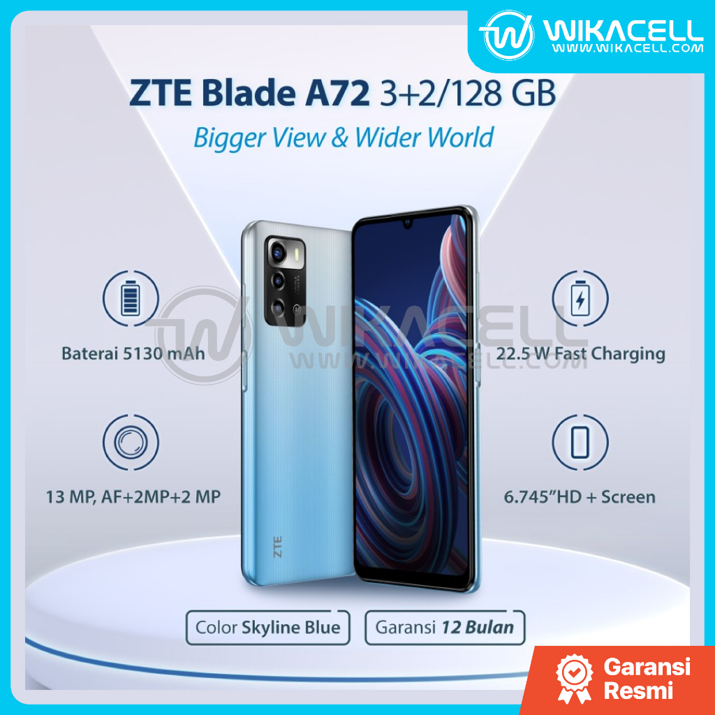 ZTE Blade A72 (A7040) 3/128GB - Blue
