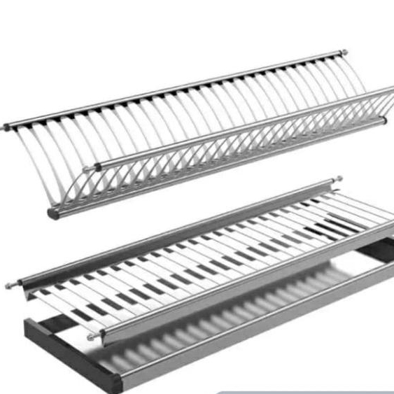 Rak Piring Gelas Stainless 60Cm