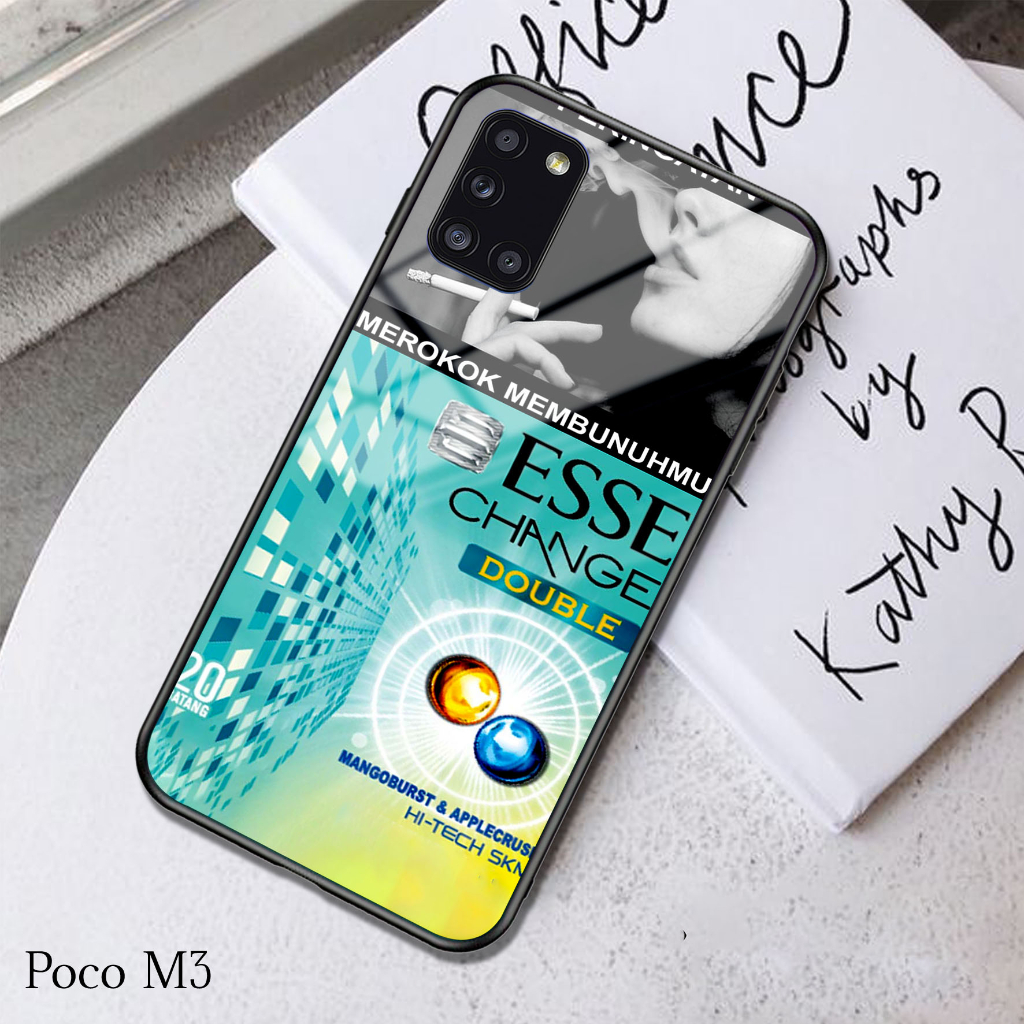 Case POCO M3 - Casing POCO M3 (RKK2) - Case Hp - Casing Hp - Softcase Hp - Softcase Glass Kaca - Sil