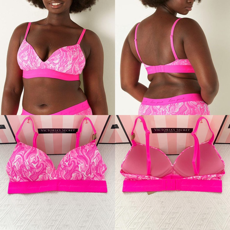 PINK By Victoria Secret Original Wireless Bra Size 32A 34B 11199791