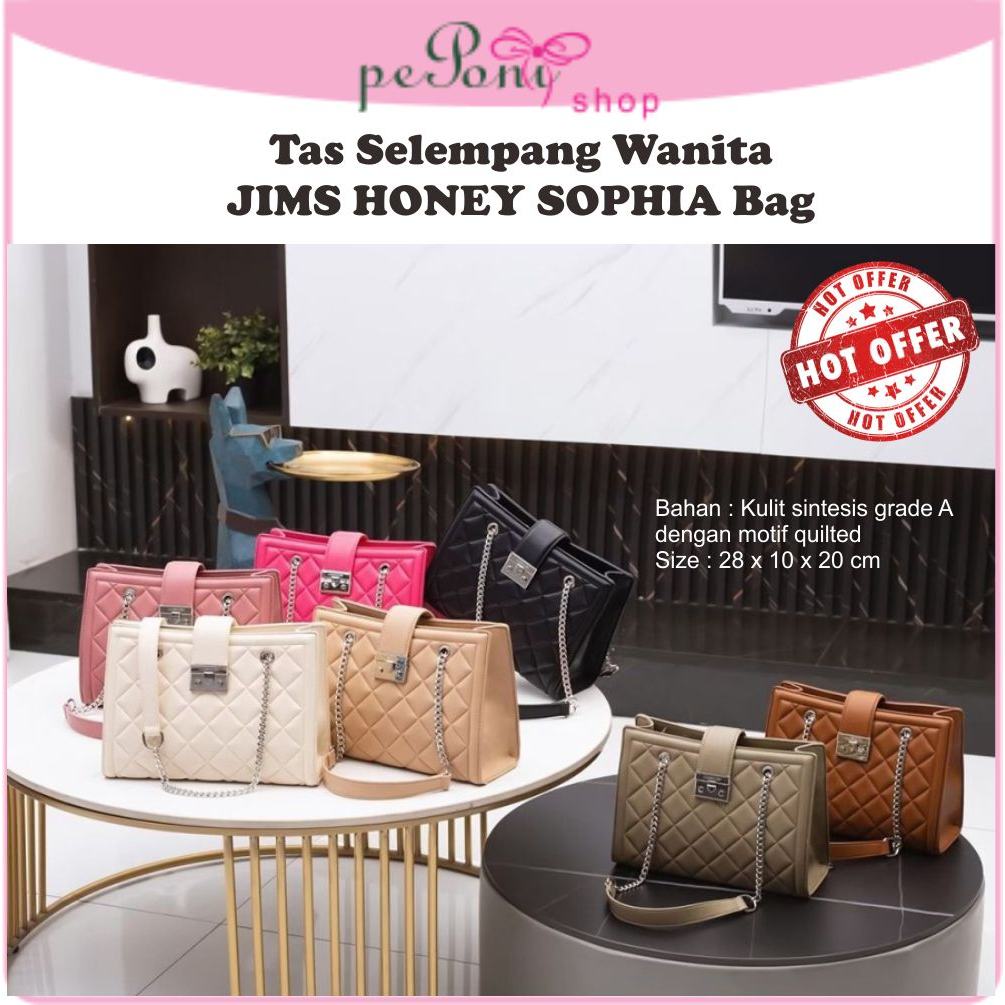 Tas Selempang Wanita - Tas JIMS HONEY SOPHIA Bag - Tas Cewe SALE DISKON MURAH