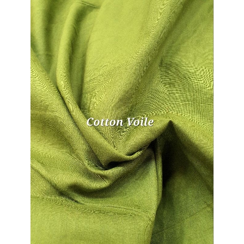 Kain Meteran - Kain - Kain KATUN VOAL - Harga Per Setengah Meter