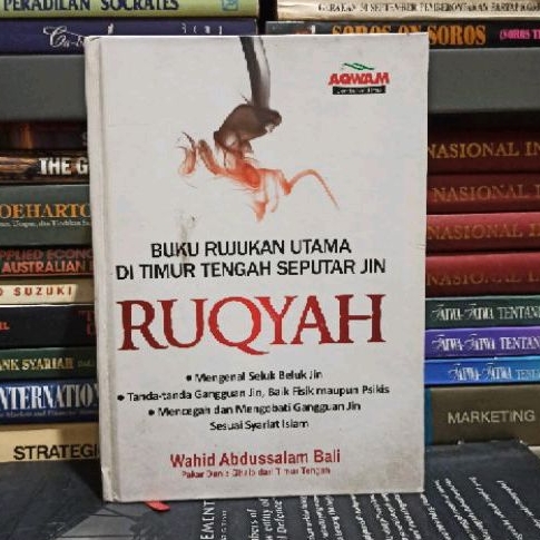 Buku Original RUQYAH Wahid Abdussalam Bali Hard Cover Buku Bekas