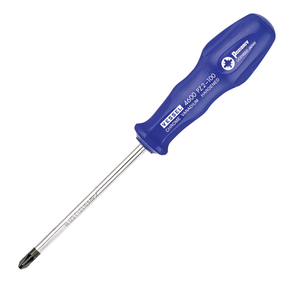 POZIDRIV Screwdriver - Obeng Vessel 4600 PZ2 x 100 mm