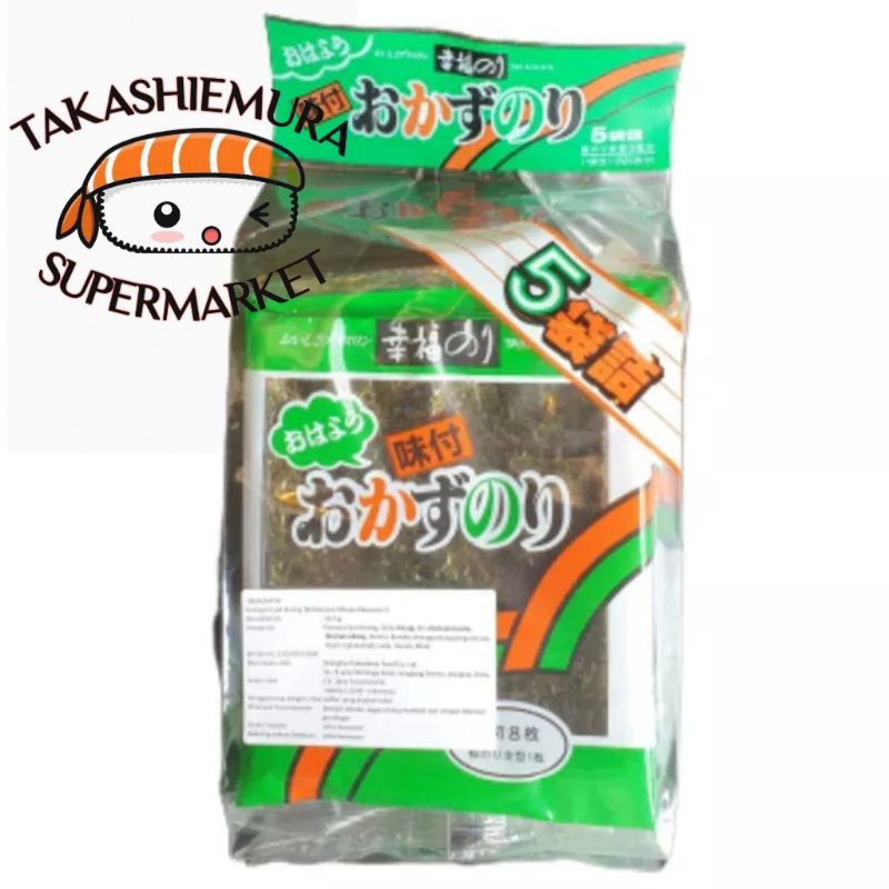 

Takaokaya Nori Snack 13,5gr isi 5saschet