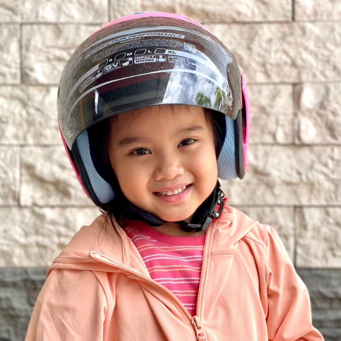 Helm Anak 2 Tahun Karakter Bogo Sni