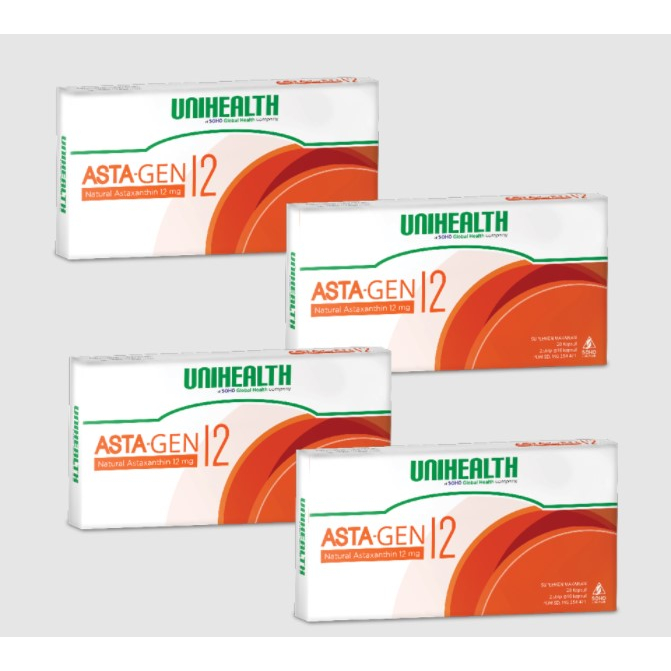 Suplemen Antioksidan untuk Menjaga Keseimbangan Tubuh ASTAGEN 12 Unihealth