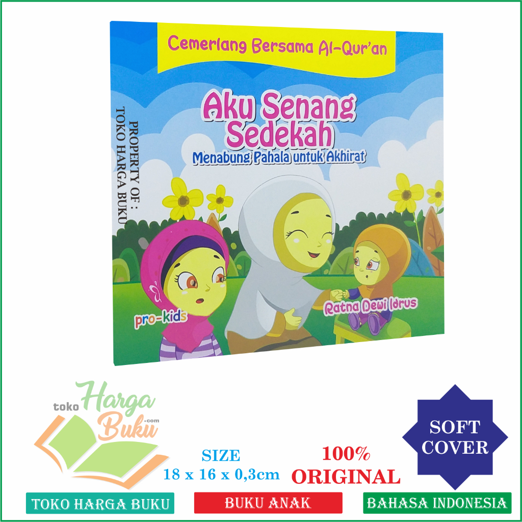 Foto Aku Senang Sedekah Menabung Pahala Untuk Akhirat Penerbit Pro-U Kids