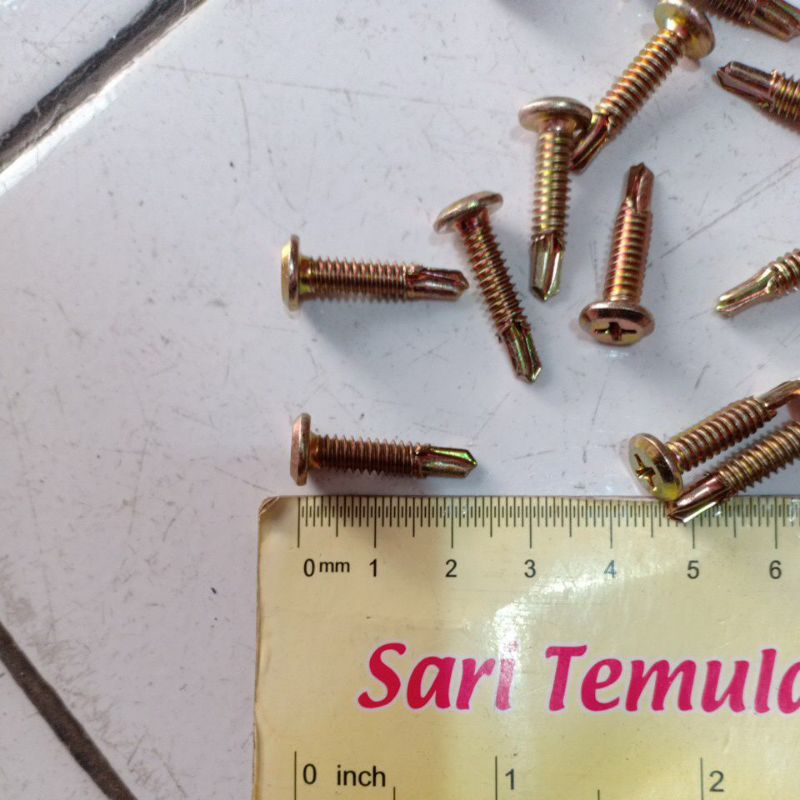 Sekrup roofing 22mm / sds wafer head