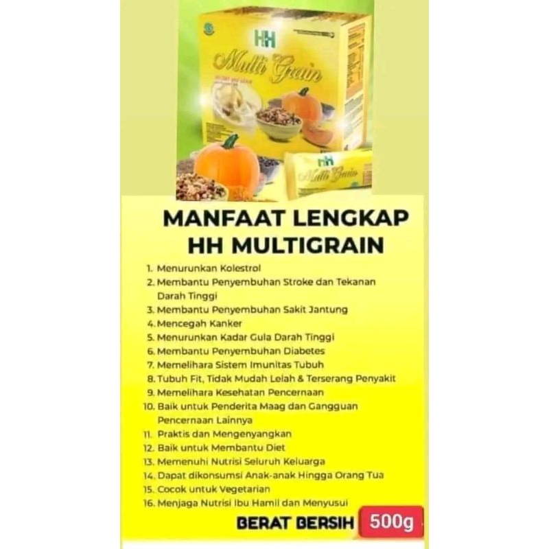 

Hh multi grain produk hwi