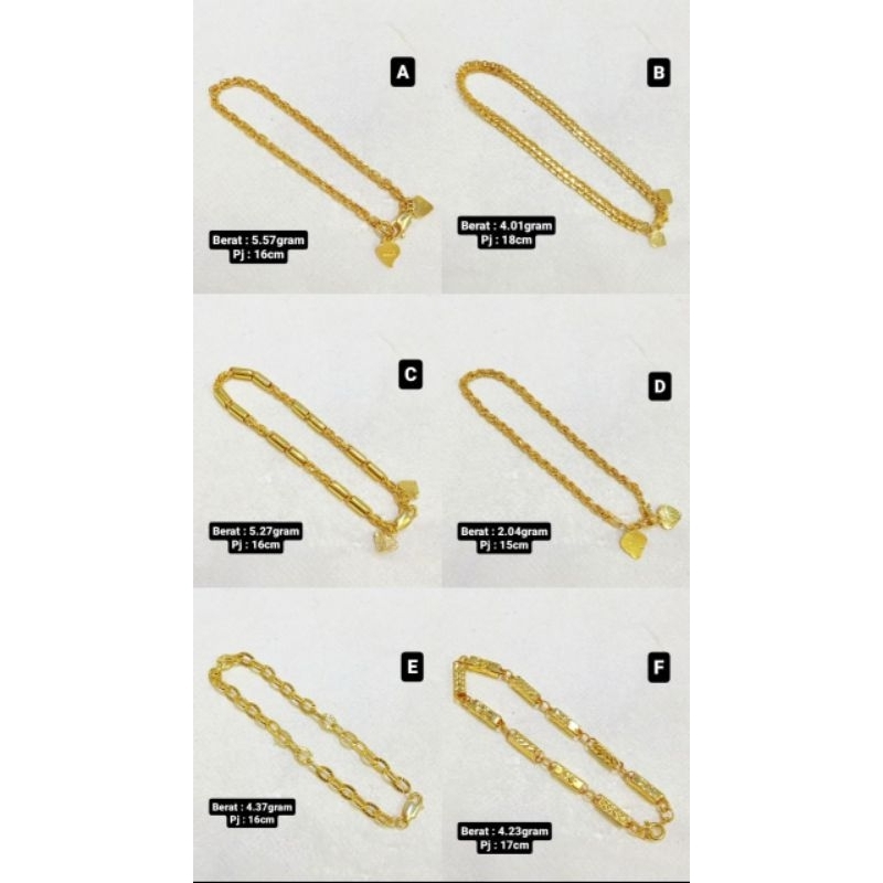 GELANG RANTE DEWASA 925