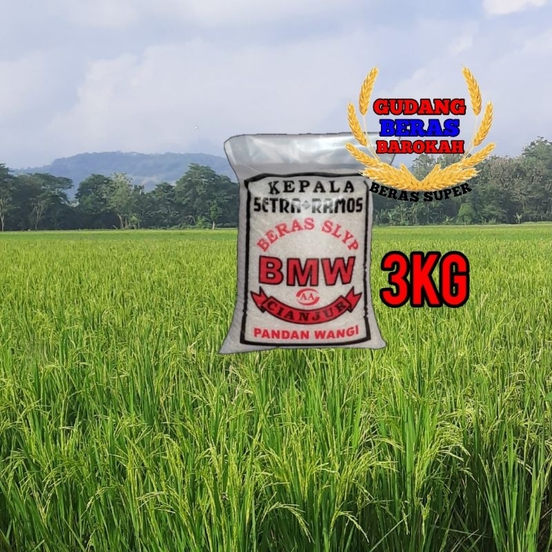 

BERAS CAP BMW CIANJUR 3KG