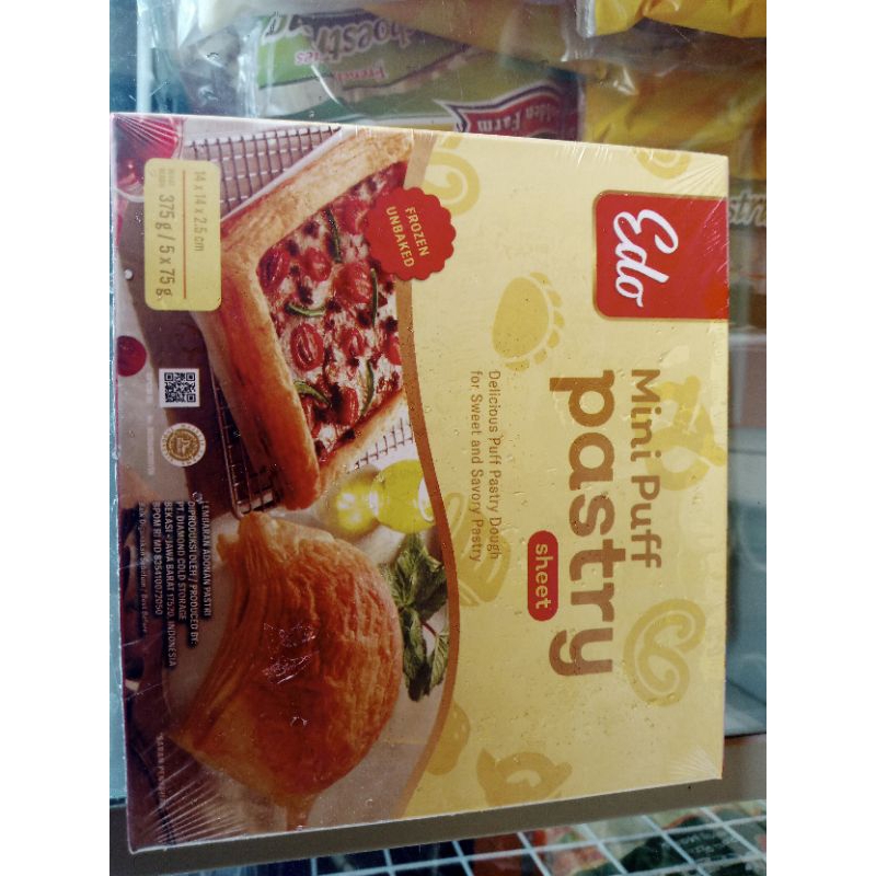 

Edo Mini Puff Pastry Sheet 375gram