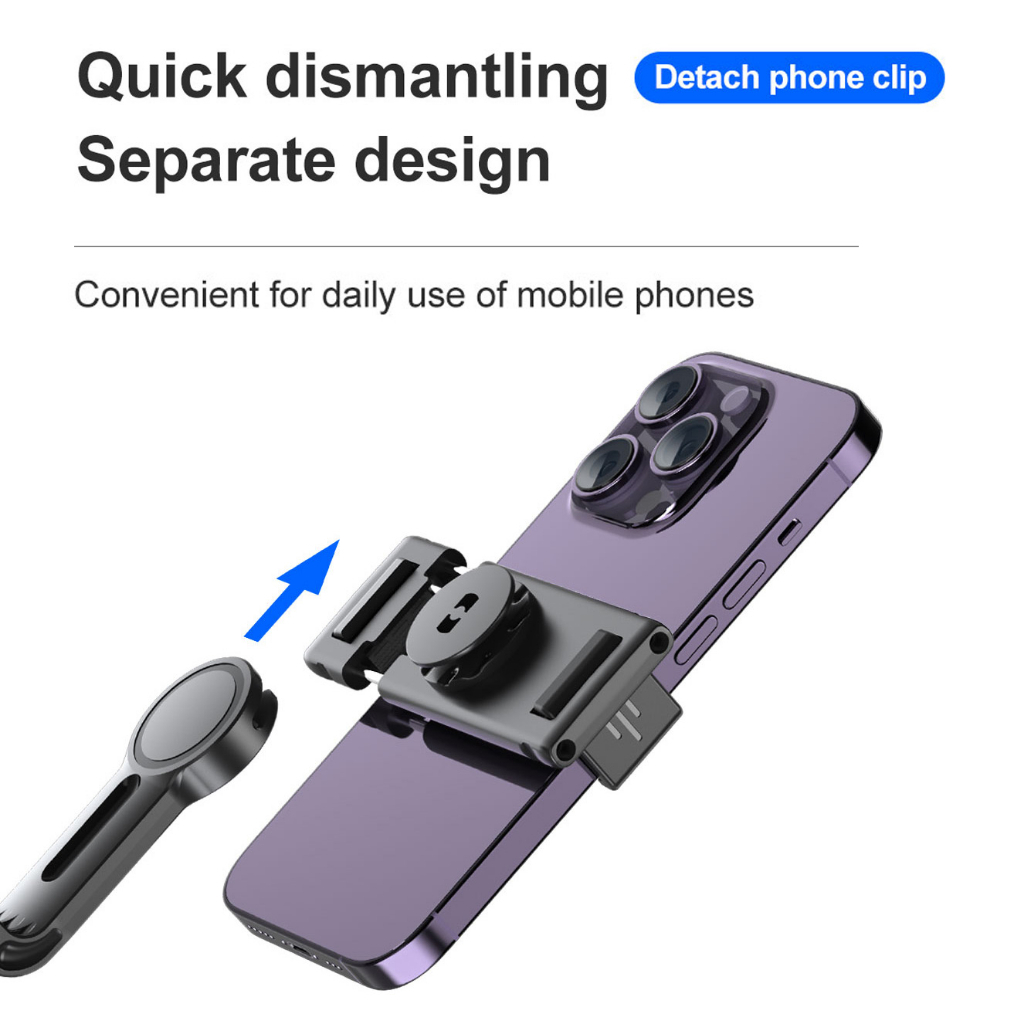 BESTOOL P02 Auto Face Tracking Gimbal Handphone Stabilizer Tripod Phone Selfie Stick 360°Rotation Holder AI Follow-Up Video Vlog Live  Phone Holder-5