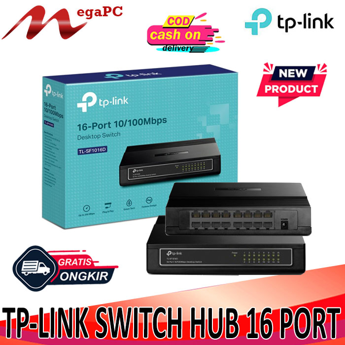 Tp Link Switch Hub 16 Port TL-SF1016D