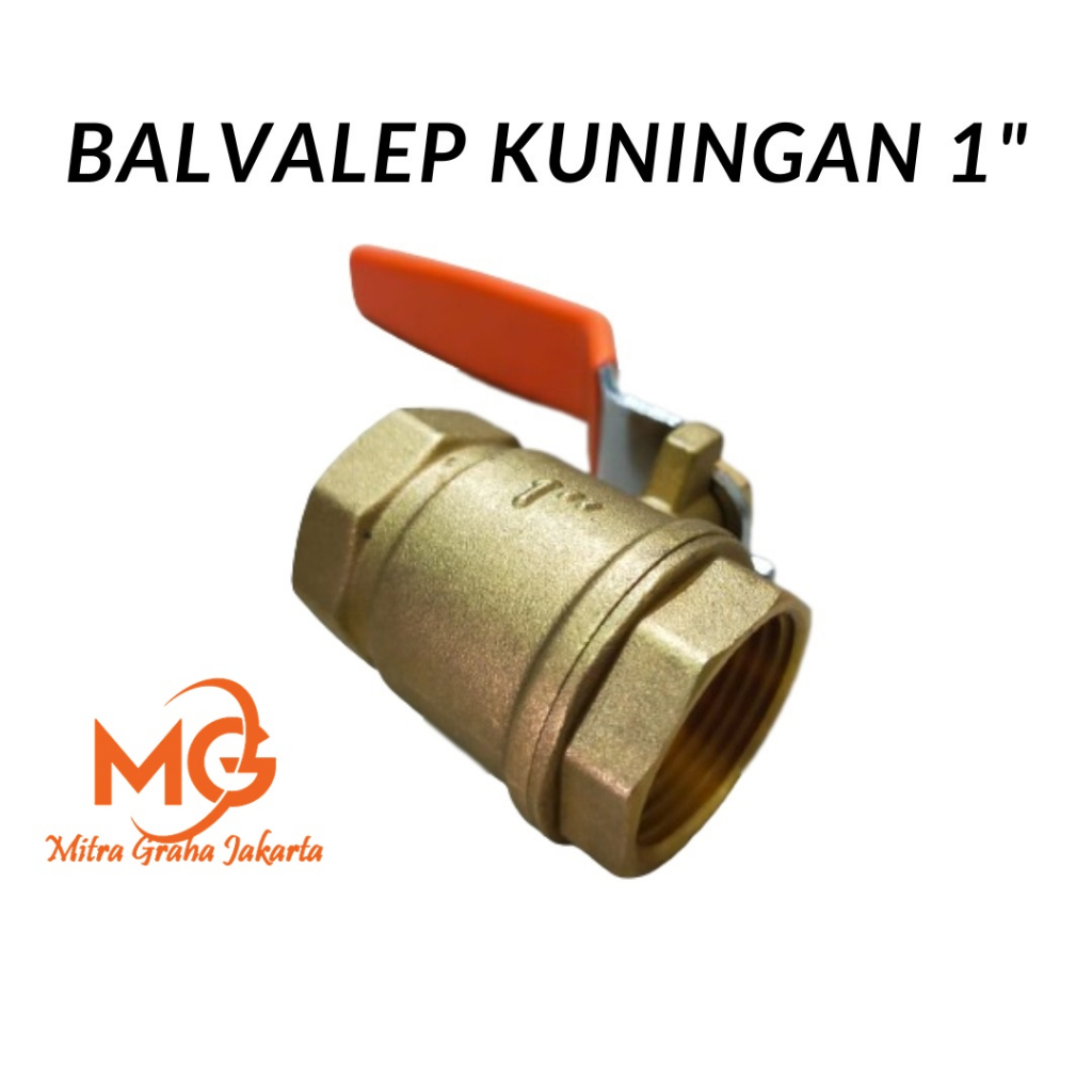 CAMEL Ball Valve Kuningan ASLI 1" Stop Kran 1 Inch TERMURA MGJ