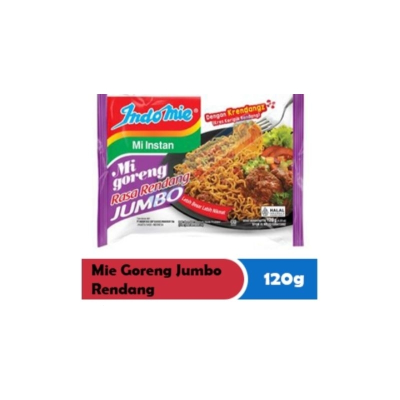 

mie goreng rasa rendang jumbo