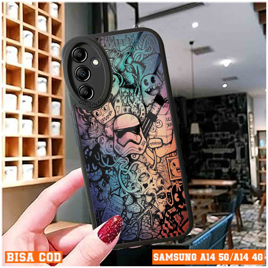 Case Samsung A14 5G / Samsugn A14 4G Terbaru [FS5] Case hp Samsung A14 5G Casing hp Samsung A14 4G P