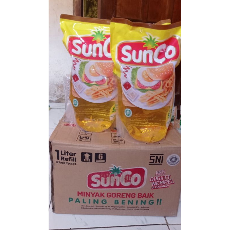 minyak sunco 1liter/minyak sunco/minyak goreng 1liter/minyak goreng muraj