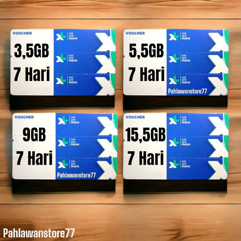 Voucher Kouta XL  / Paket Data XL Harian (GROSIR, BACA DESKRIPSI)