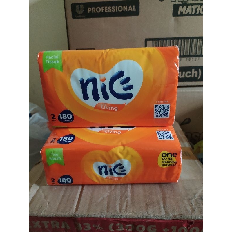 Tissue nice 2ply 180sheets PROMO murah
