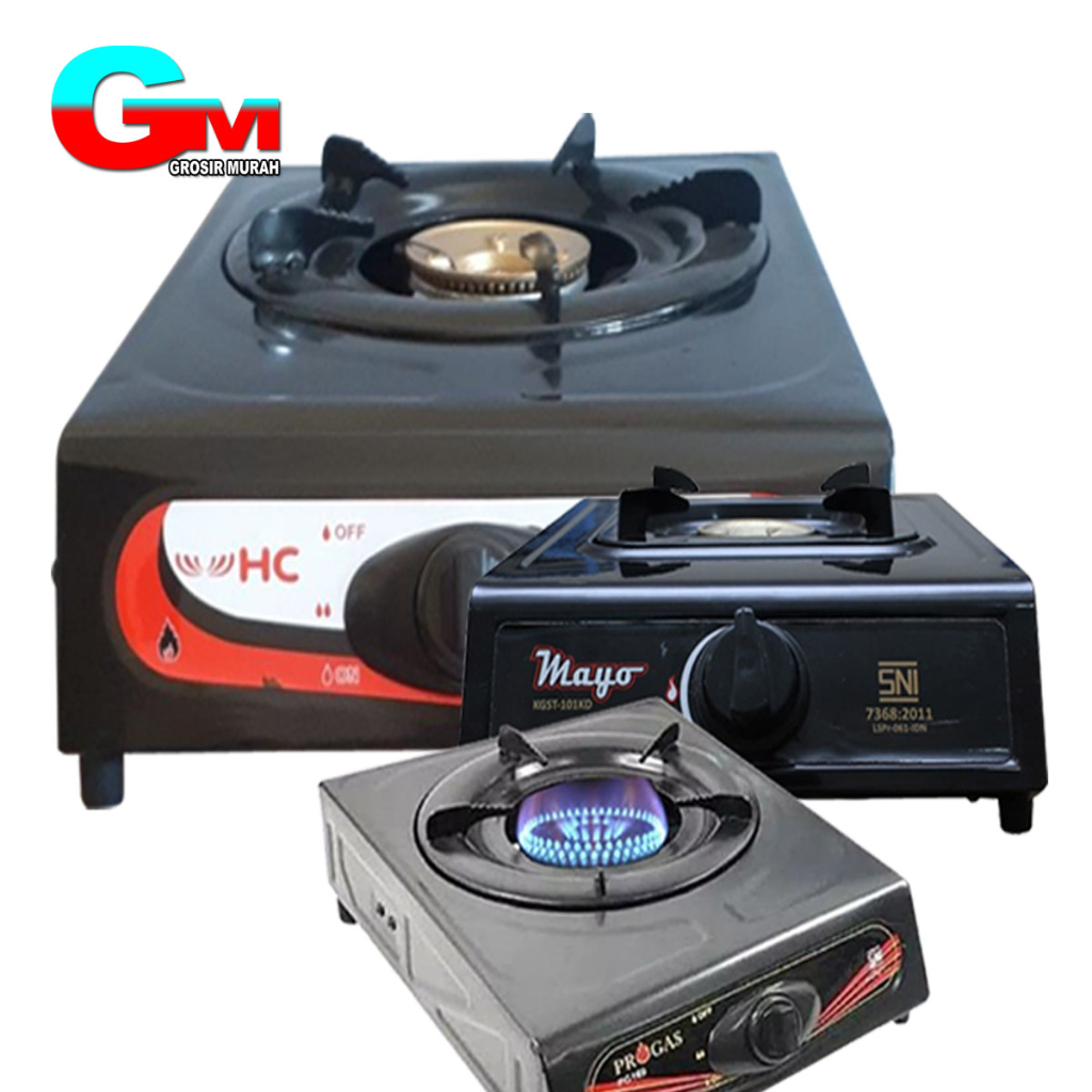 Kompor Gas 1 Tungku / Kompor Gas Portable 1 Tungku / Kompor Gas LPG