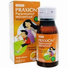 Praxion Penurun Demam Anak / Nyeri / Paracetamol / Penurun Panas/ Anak