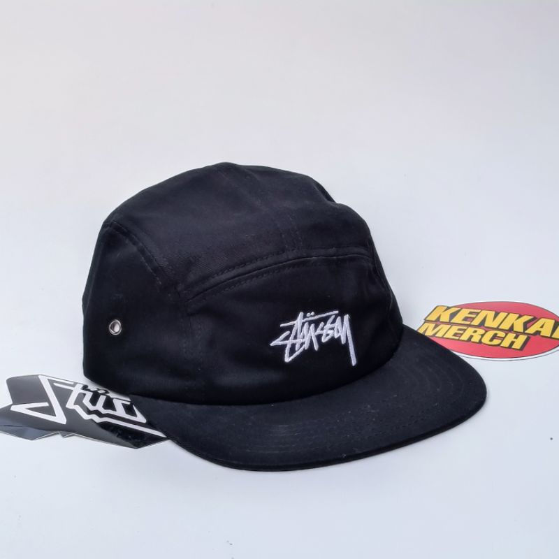 topi 5panel thrasher / stus*sy / black merch