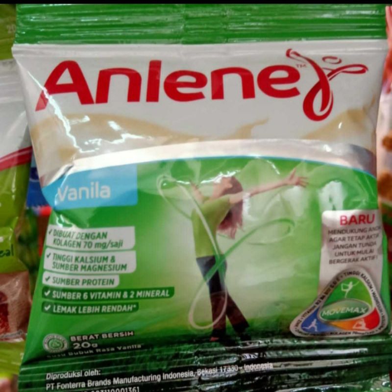 

susu anlene putih 1 renceng