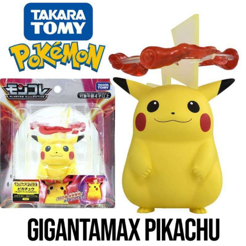 Takara Tomy Monster Collection MX-01 Gigantamax Pikachu Figure