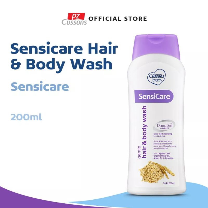 Cussons Baby Sensicare Gentle Hair & Body Wash
