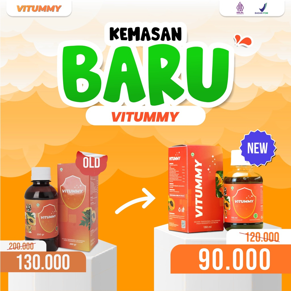 

VITUMMY - MADU ASLI DAN ALAMI AMAN MADU HERBAL ATASI ANAK CACINGAN VITUMMY BPOM ORIGINAL Madu Herbal Atasi anak