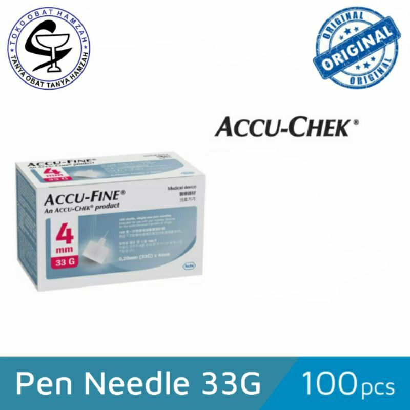 Accu-Fine Pen Needle 33G 4 mm