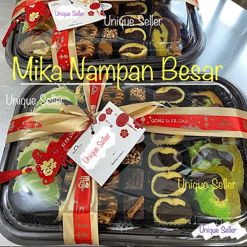 [ISI10] NAMPAN MIKA BESAR ALAS KARDUS / NAMPAN PLASTIK BESAR L / NAMPAN PLASTIK BESAR JUMBO / NAMPAN