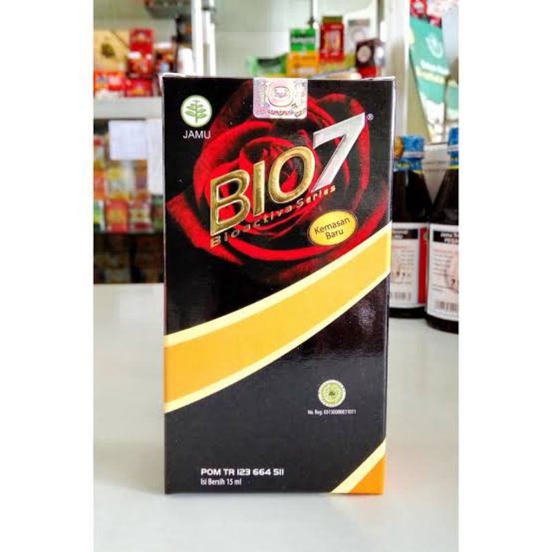 BIO7 BIO SEVEN BIO 7, JAMU TETES HERBAL ORIGINAL 15ML