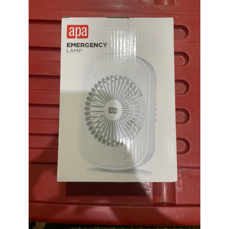 kipas dan lampu emergency merk APA