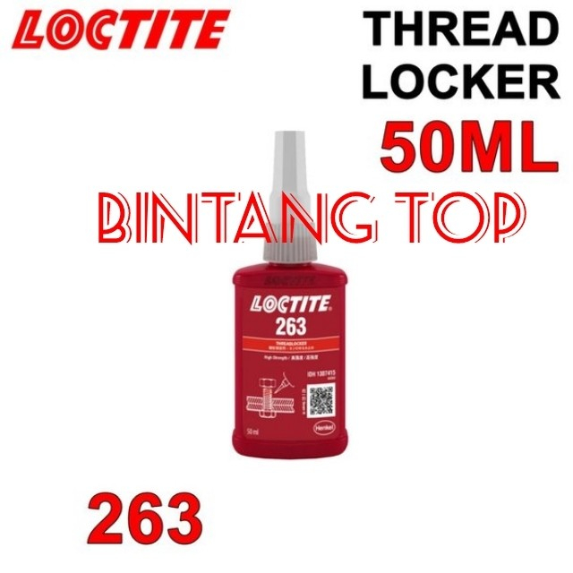 

LOCTITE 263 50ML BAUT - LEM MATERIAL LOCTITE 263 50 ML ORIGINAL