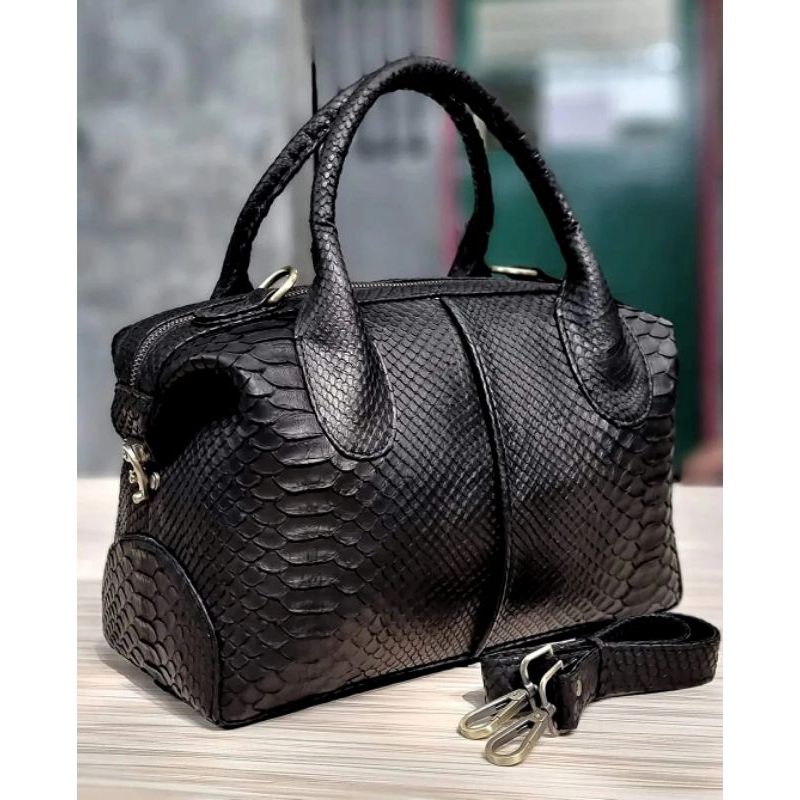 Tas Natali Asli Kulit Ular-Tas Kulit Ular Handmade