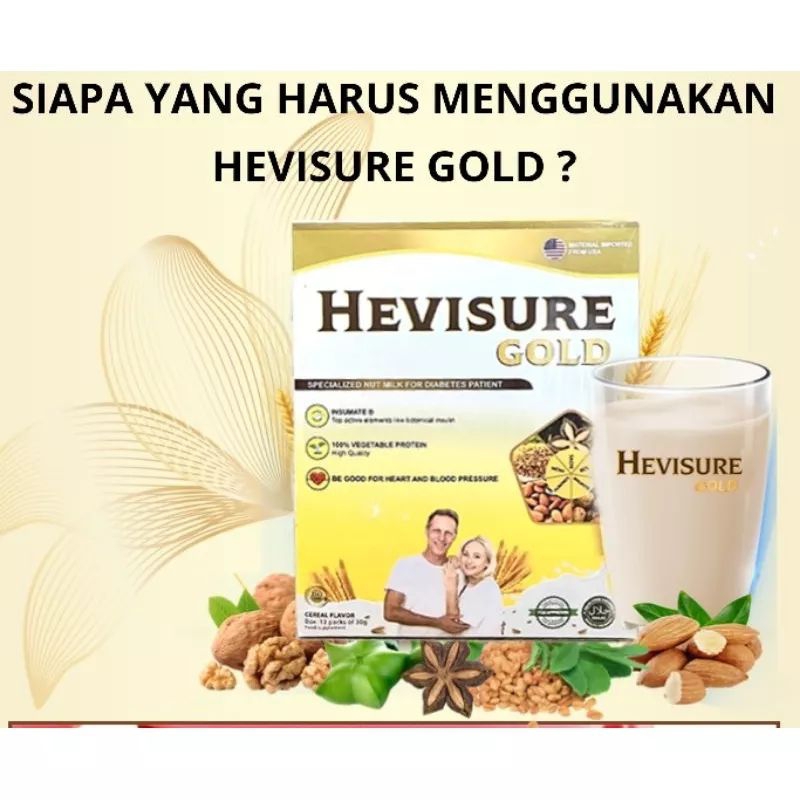 

HEVISURE GOLD SUSU UNTUK MENGOBATI DIABETES