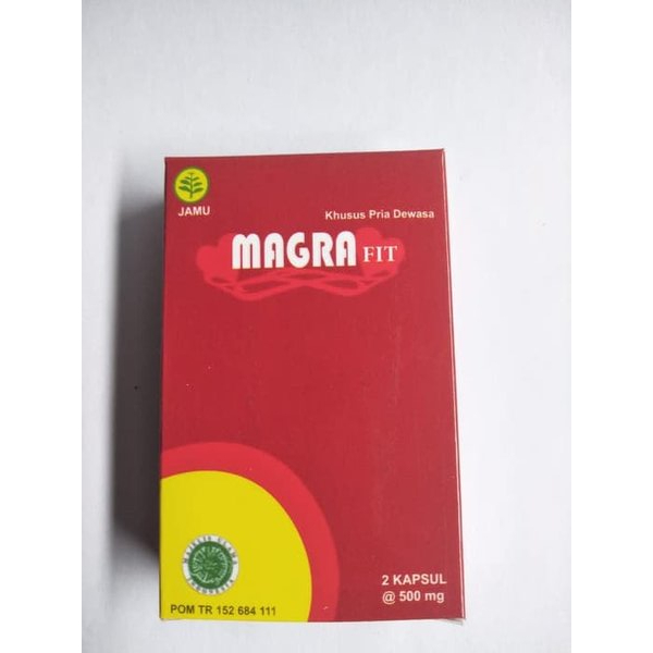 Eceran isi 2 Magra Fit Obat Herbal Pria untuk Stamina setara vitamale gasa-kapsul