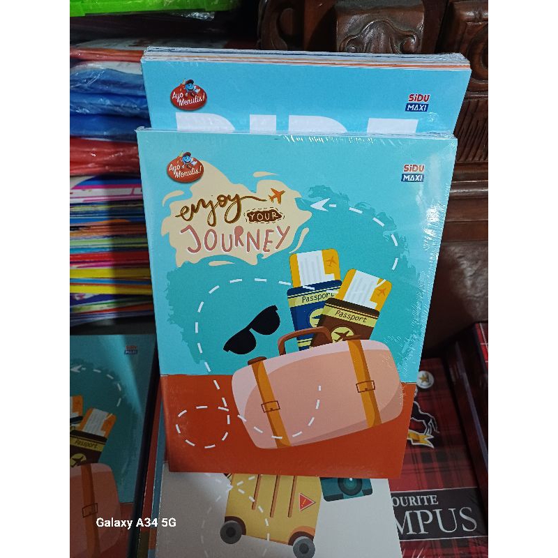 

1 PAK BUKU TULIS SIDU MAXI ISI 5PCS BUKU TULIS 42 LEMBAR MOTIF RANDOM CEWEK&COWOK