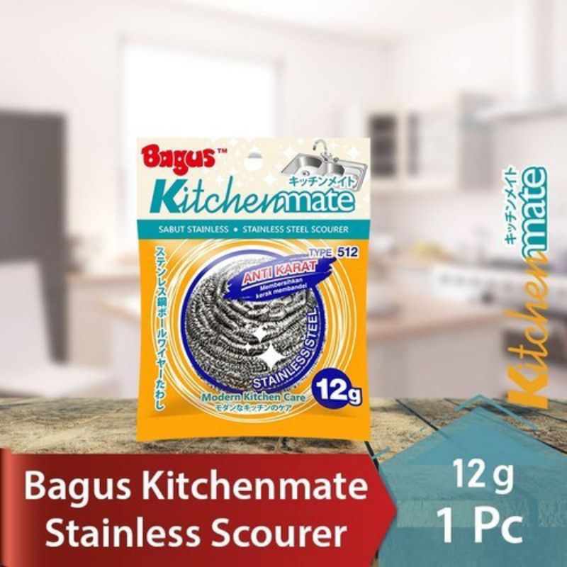 Bagus Kitchenmate Stainless Scourerr Tipe 512