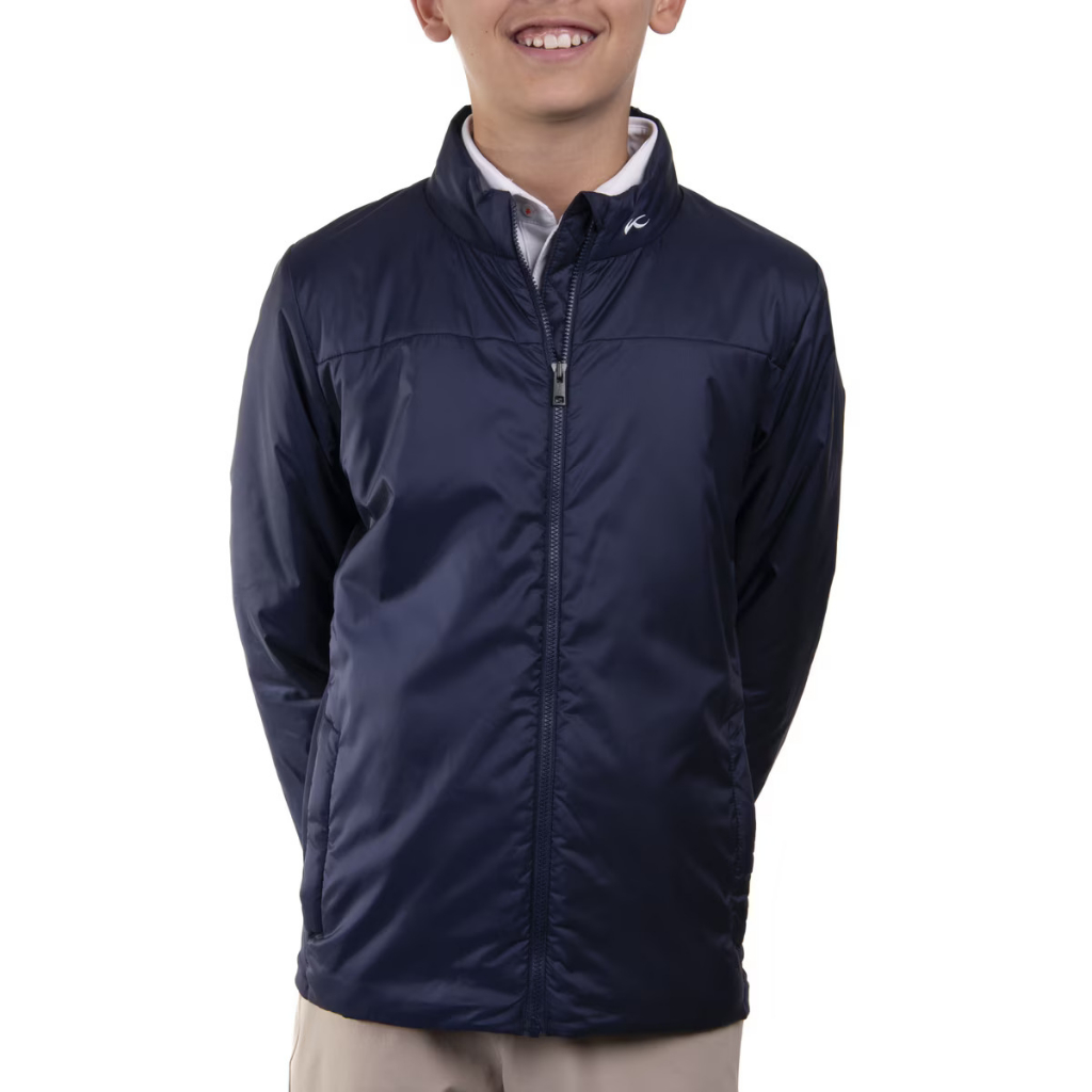 Kjus Boys' Radiation Jacket Insulated Jacket Kjus Golf Jacket Jaket Kjus polar inner Windproof Water