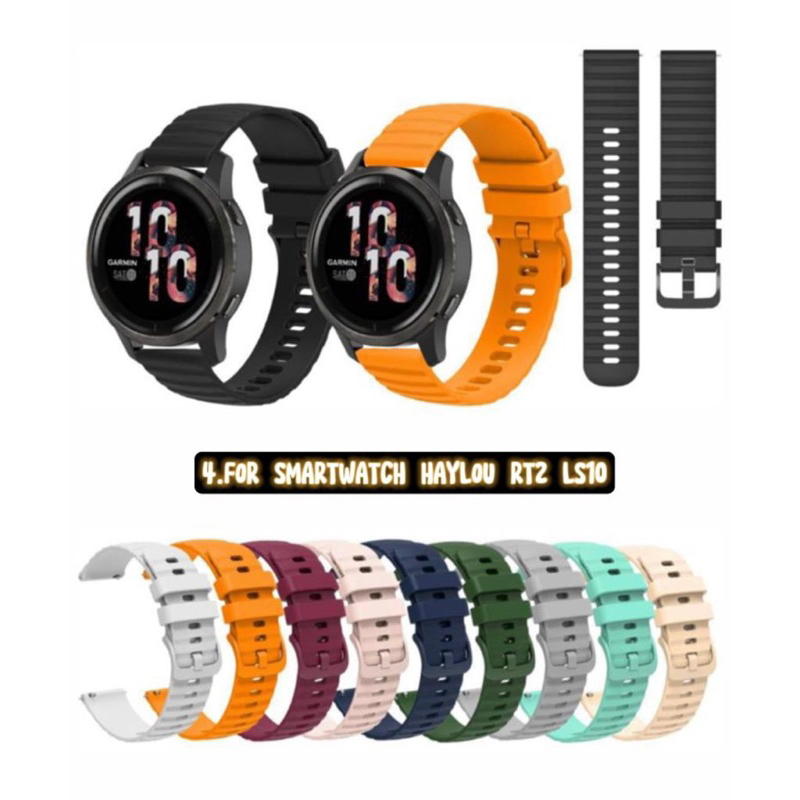 Strap/Tali Jam Smartwatch For Haylou RT2 LS10 - 22mm Silicone