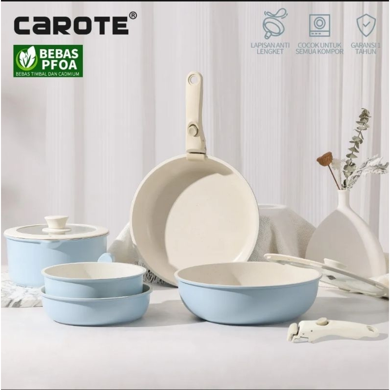 Carote Eight Mile Series Blue Detachable Set 11 PC